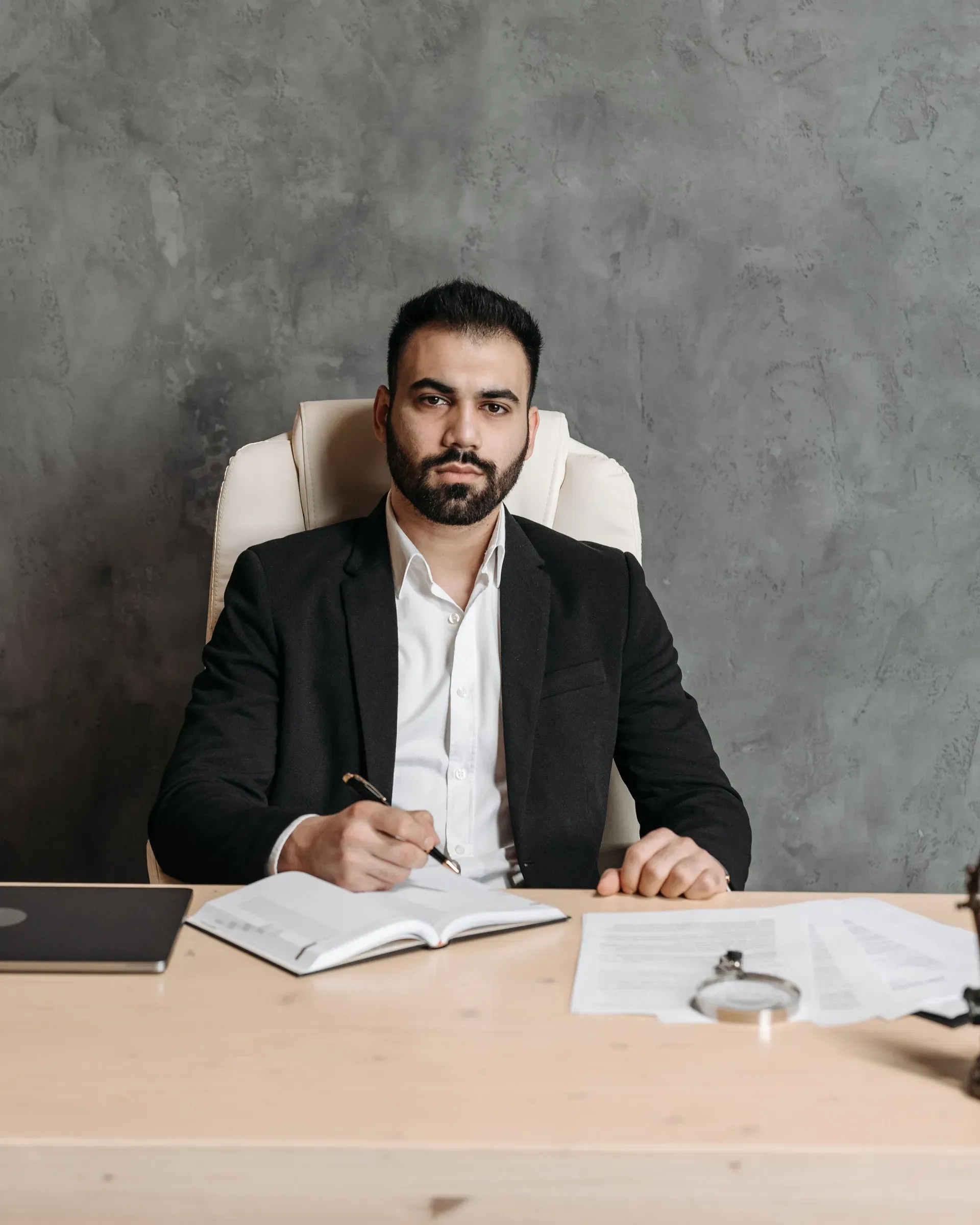Stock portrait placeholder for Litigation Attorney — Placeholder